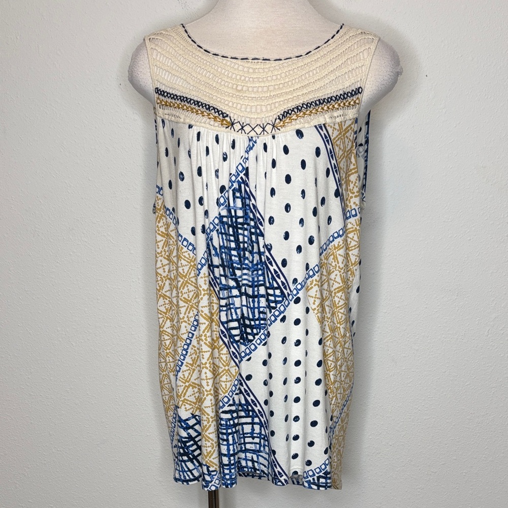 Loveappella size XXL Geometric Tank Top
